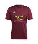 Youth Botany Swarm Shirt - Maroon/White