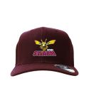 Botany Swarm Woolblend Cap - Maroon