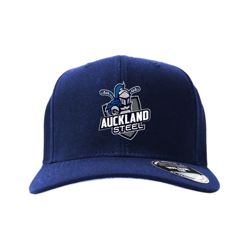 Auckland Steel Woolblend Cap - Navy