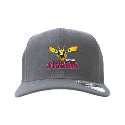 Botany Swarm Woolblend Cap - Grey Marble