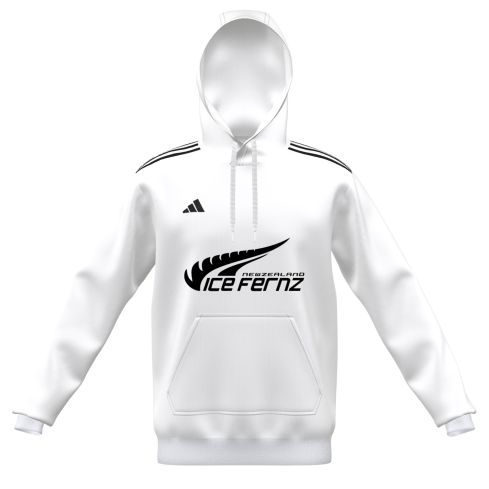 Ice Fernz Hoodie - White/Black