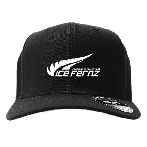Ice Fernz Woolblend Cap - Black