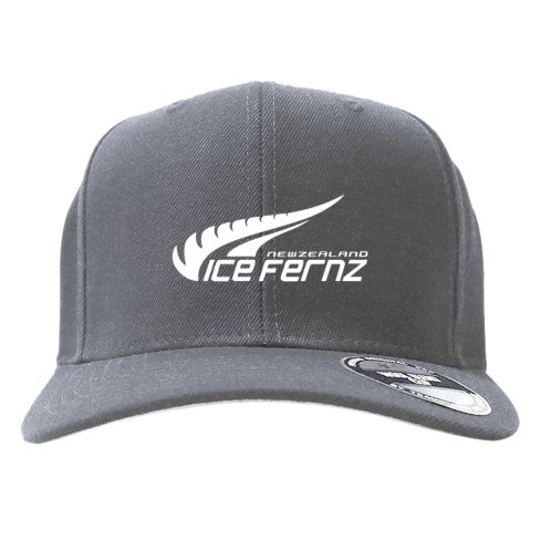 Ice Fernz Woolblend Cap - Grey Marle