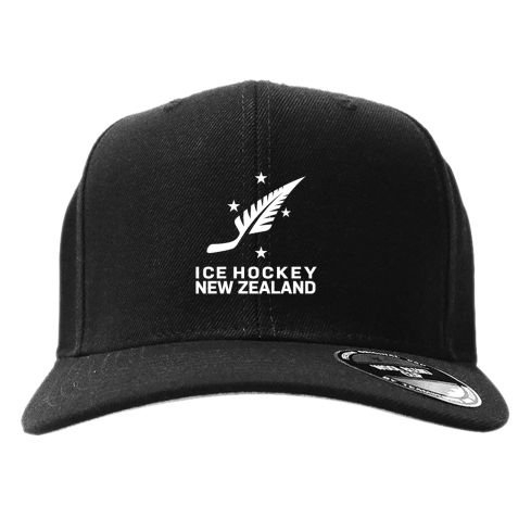 Ice Hockey NZ Woolblend Cap - Black