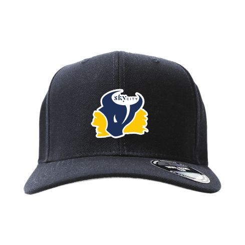 Skycity Stampede Woolblend Cap - Black