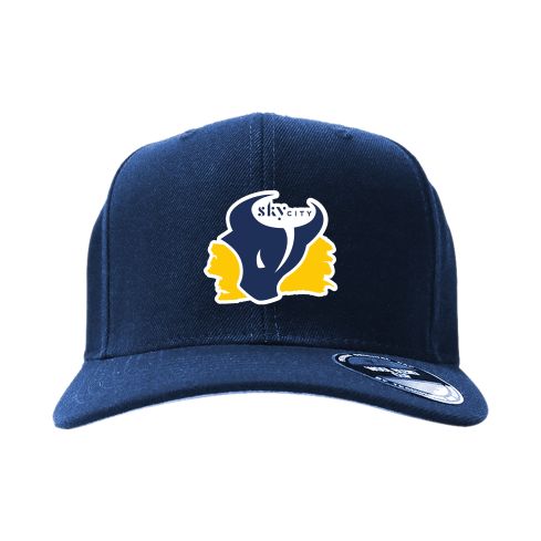Skycity Stampede Woolblend Cap - Navy