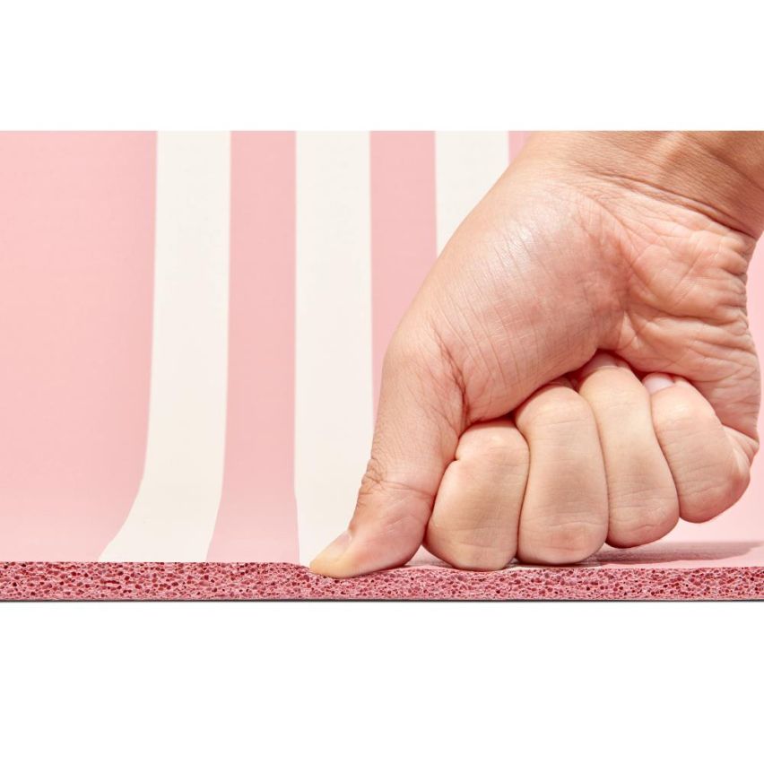 10MM Yoga Mat - Hazy Rose