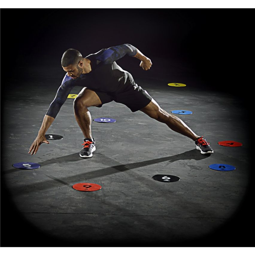 Flat Training Markers (10 Pieces)