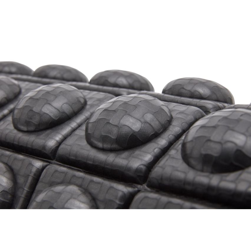 Textured Foam Roller - Black