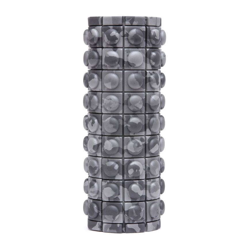 Textured Foam Roller - Grey Camo