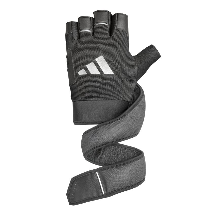 Wrist Wrap Training Gloves - Black