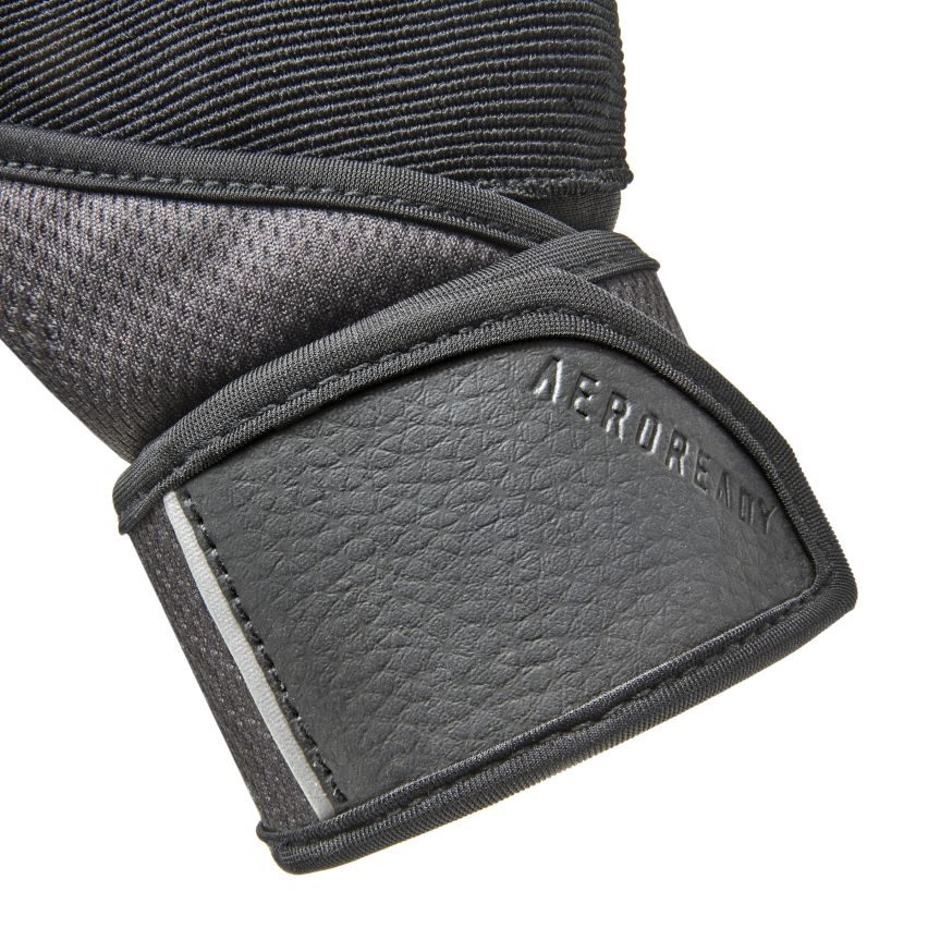 Wrist Wrap Training Gloves - Black