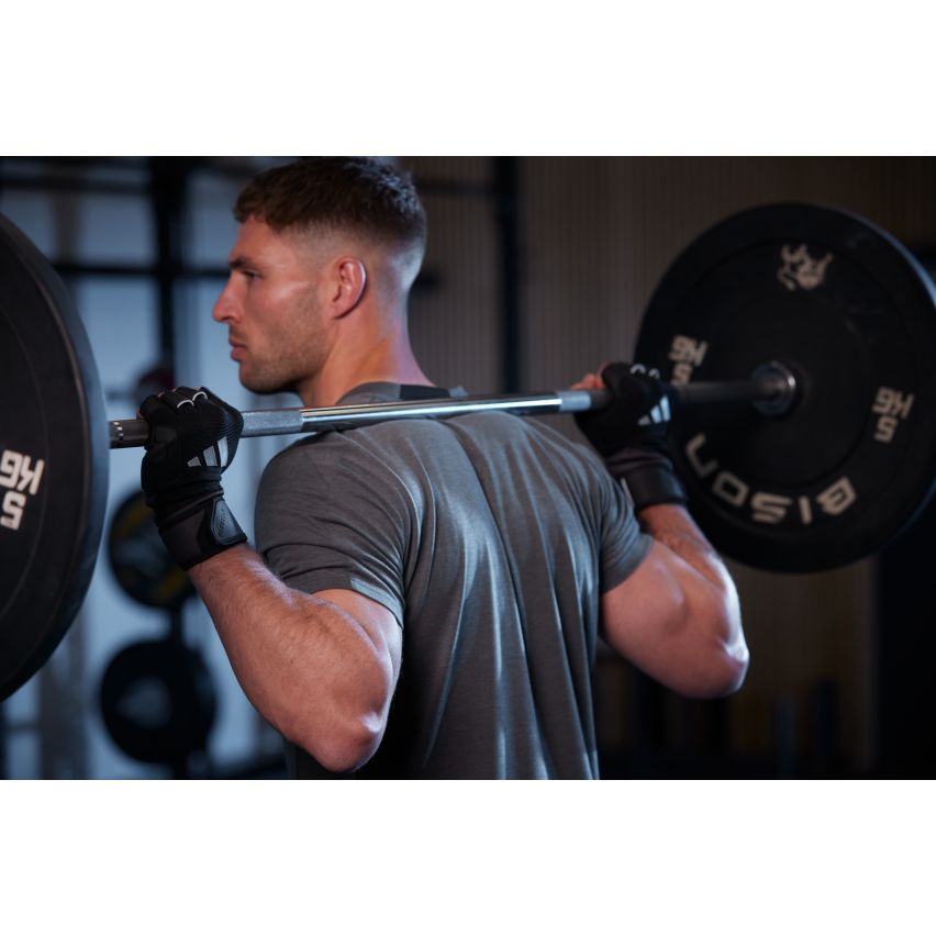 Wrist Wrap Training Gloves - Black