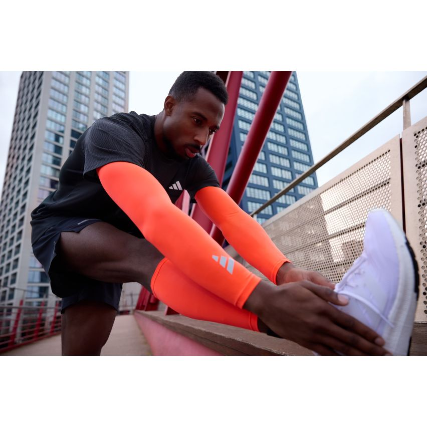 Aeroready Compression Arm Sleeves - Red