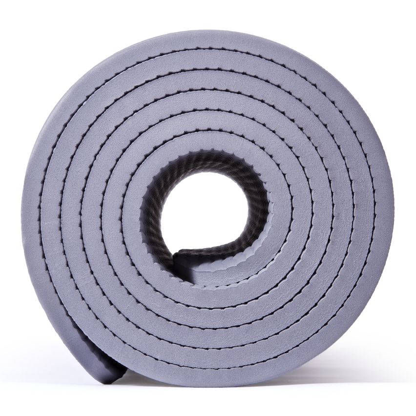 8MM Yoga Mat - Silver Violet
