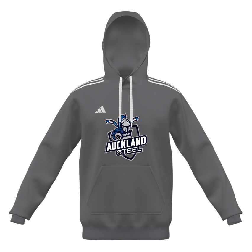 Auckland Steel Hoodie - Grey/White