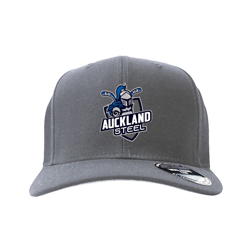 Auckland Steel Woolblend Cap - Charcoal