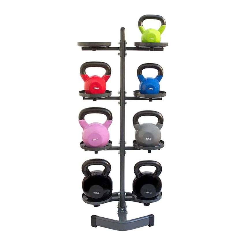 Kettle Bell Rack - Black