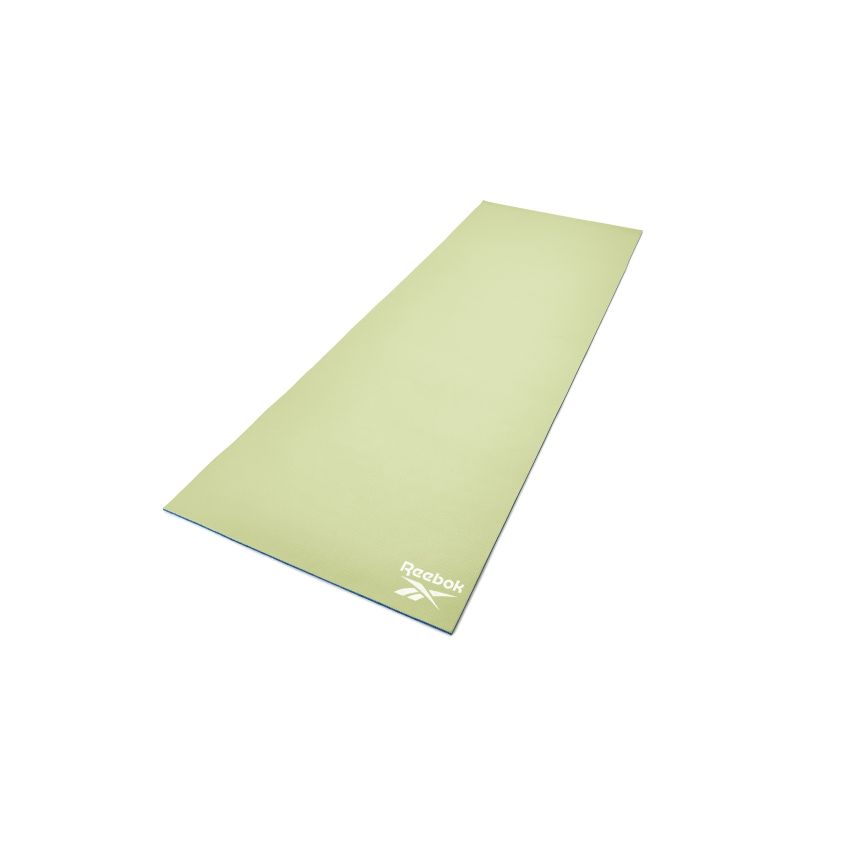 Double Sided 6mm Yoga Mat - Blue/Green