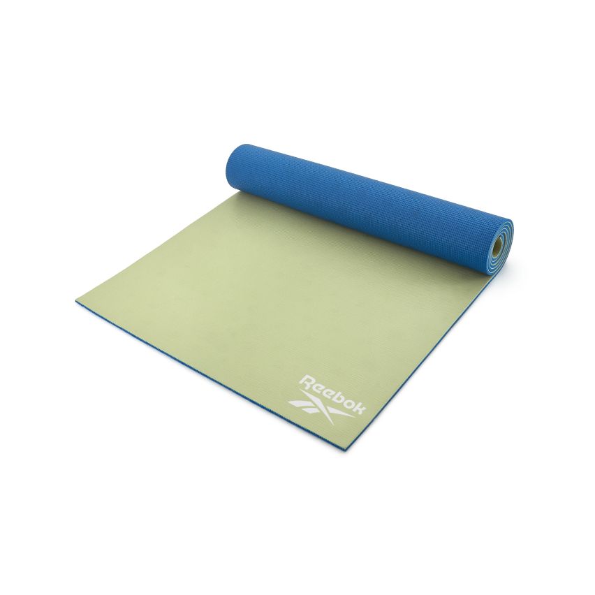 Double Sided 6mm Yoga Mat - Blue/Green