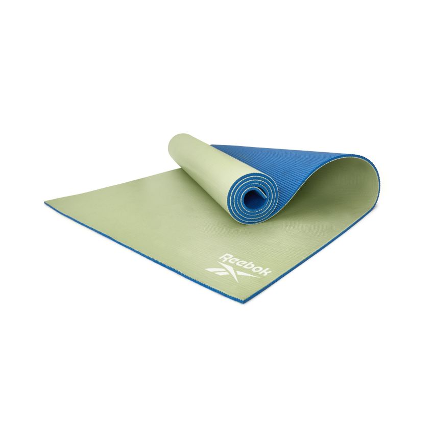 Double Sided 6mm Yoga Mat - Blue/Green