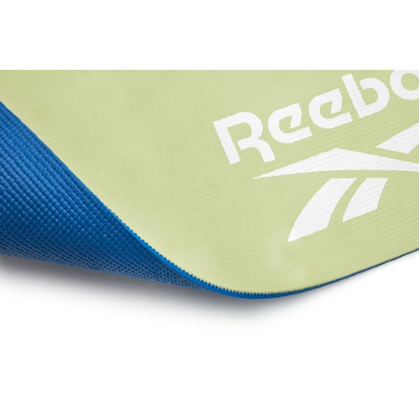 Double Sided 6mm Yoga Mat - Blue/Green